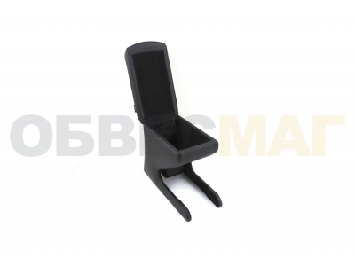 Подлокотник Restin экокожа чёрный для Volkswagen Polo Sedan 2009-2020