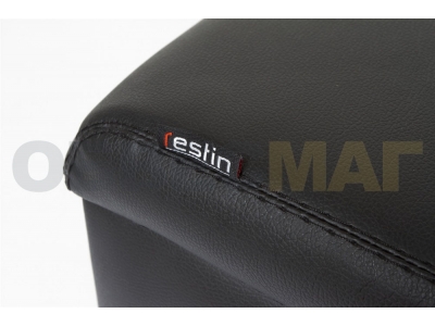 Подлокотник Restin экокожа чёрный для Volkswagen Polo Sedan 2009-2020